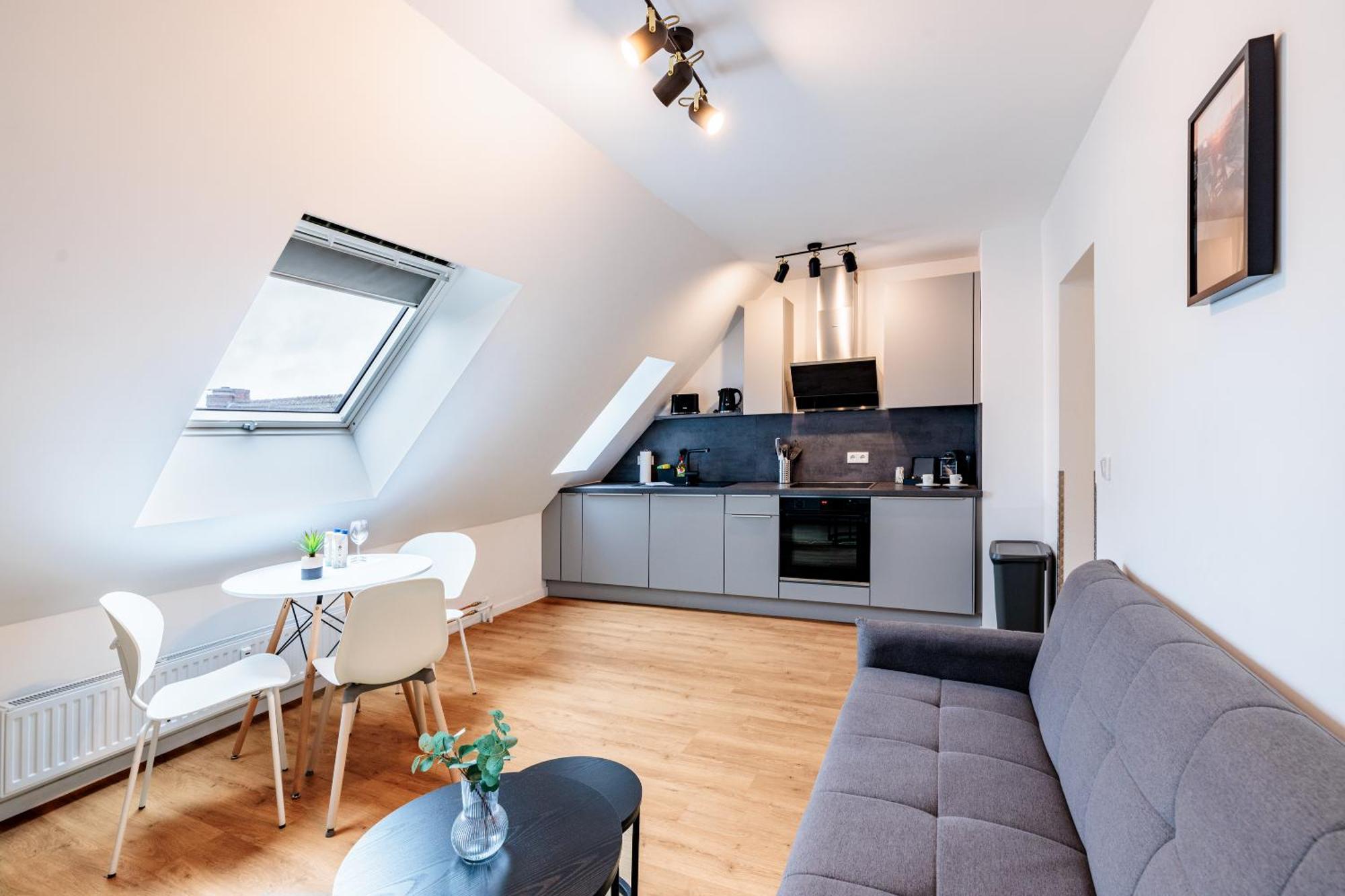 Glueck Auf Appartements Herkulesstrasse Essen Exterior foto